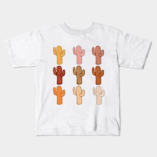 Multi Cacti Kids T-Shirt